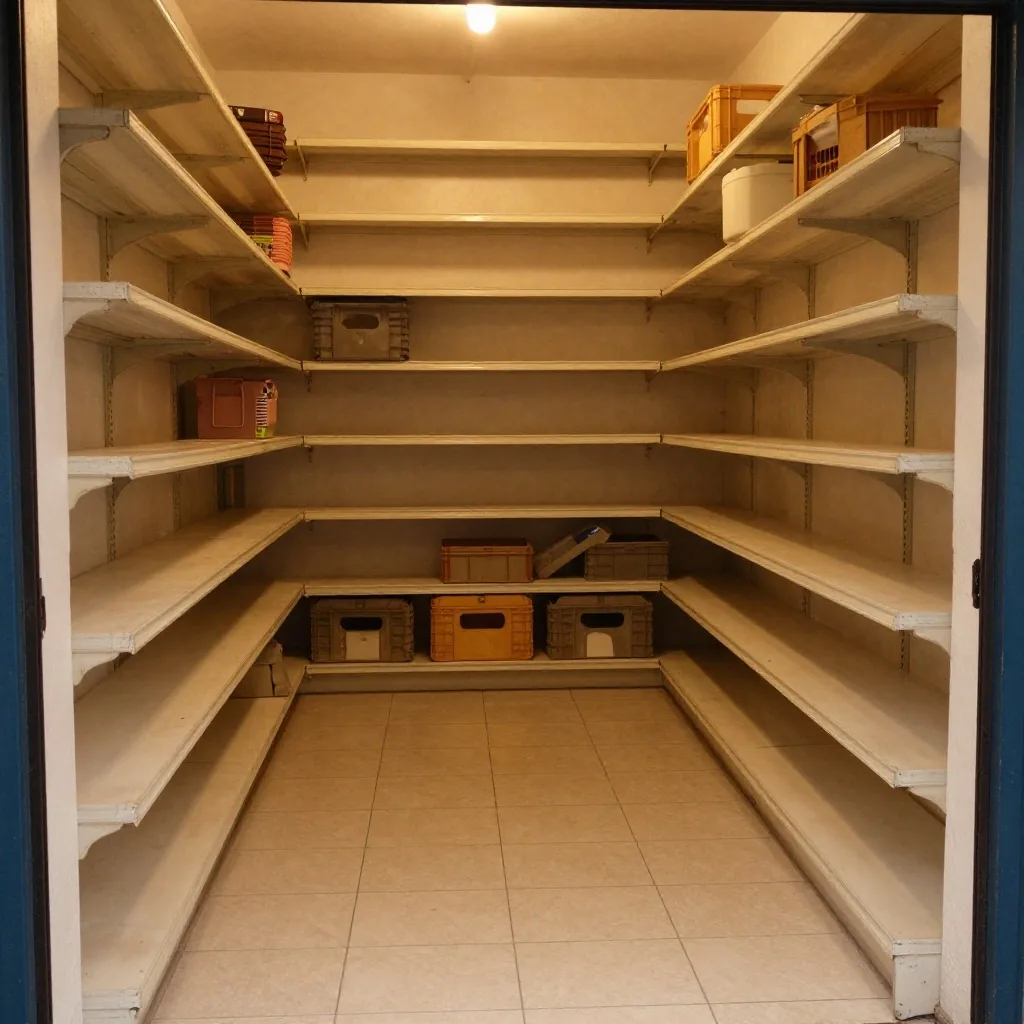 Góndolas de un almacén de barrio